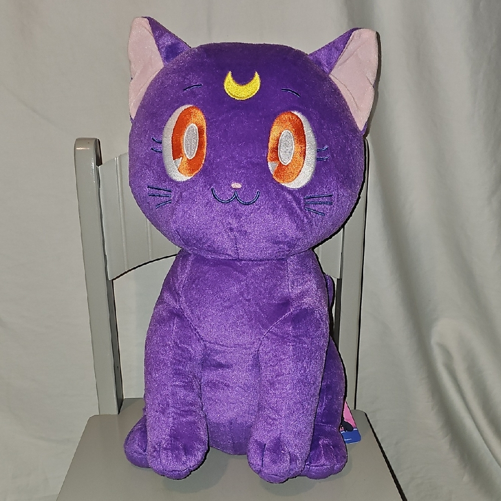 Sailor Moon Luna Cat Plush